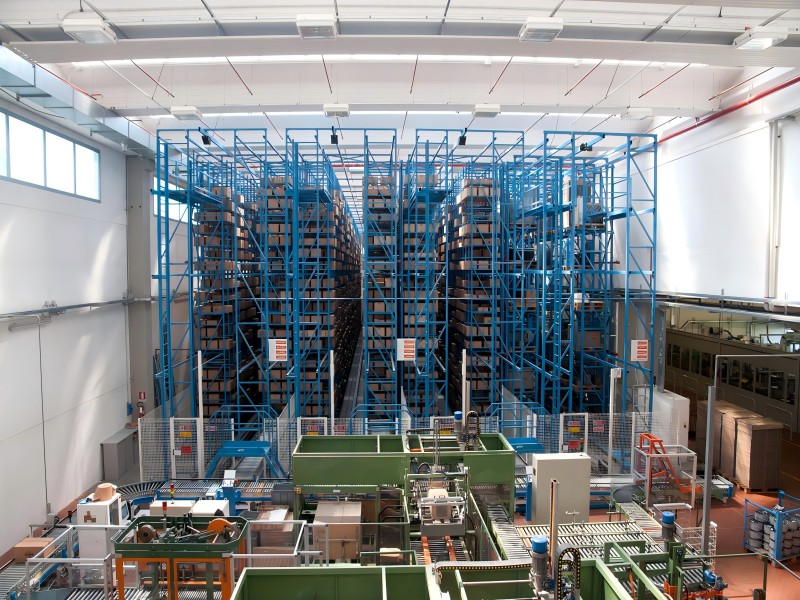 Key components of an Automated Storage and Retrieval System (ASRS)